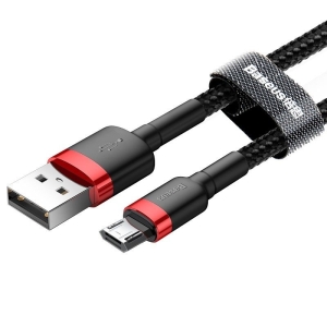 Kabel USB - USB micro 2m Baseus Cafule 1.5A