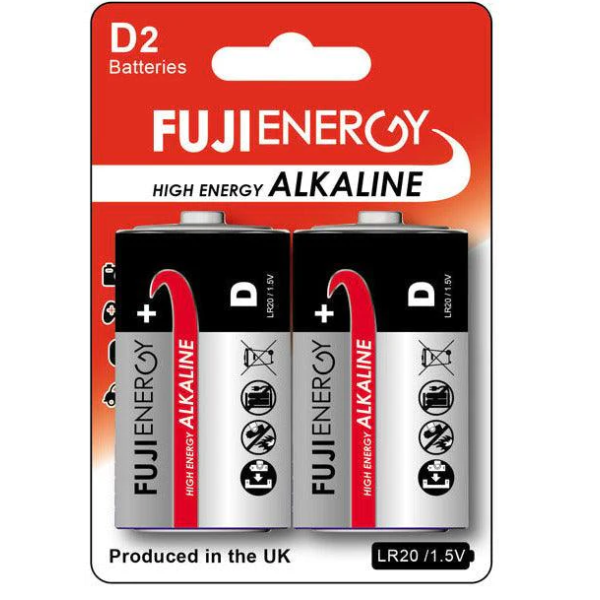 Bateria Fuji Energy Alkaline LR20 D2 Blister/2szt